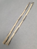 Japanese Haori-Himo Pair Kimono Accessory Silk Kumihimo Vtg 17cm Rope OJ157