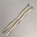Japanese Haori-Himo Pair Kimono Accessory Silk Kumihimo Vtg 17cm Rope OJ157