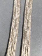 Japanese Haori-Himo Pair Kimono Accessory Silk Kumihimo Vtg 18.5cm Rope OJ156