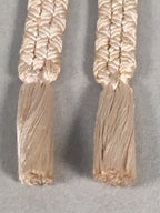 Japanese Haori-Himo Pair Kimono Accessory Silk Kumihimo Vtg 18cm Rope OJ153