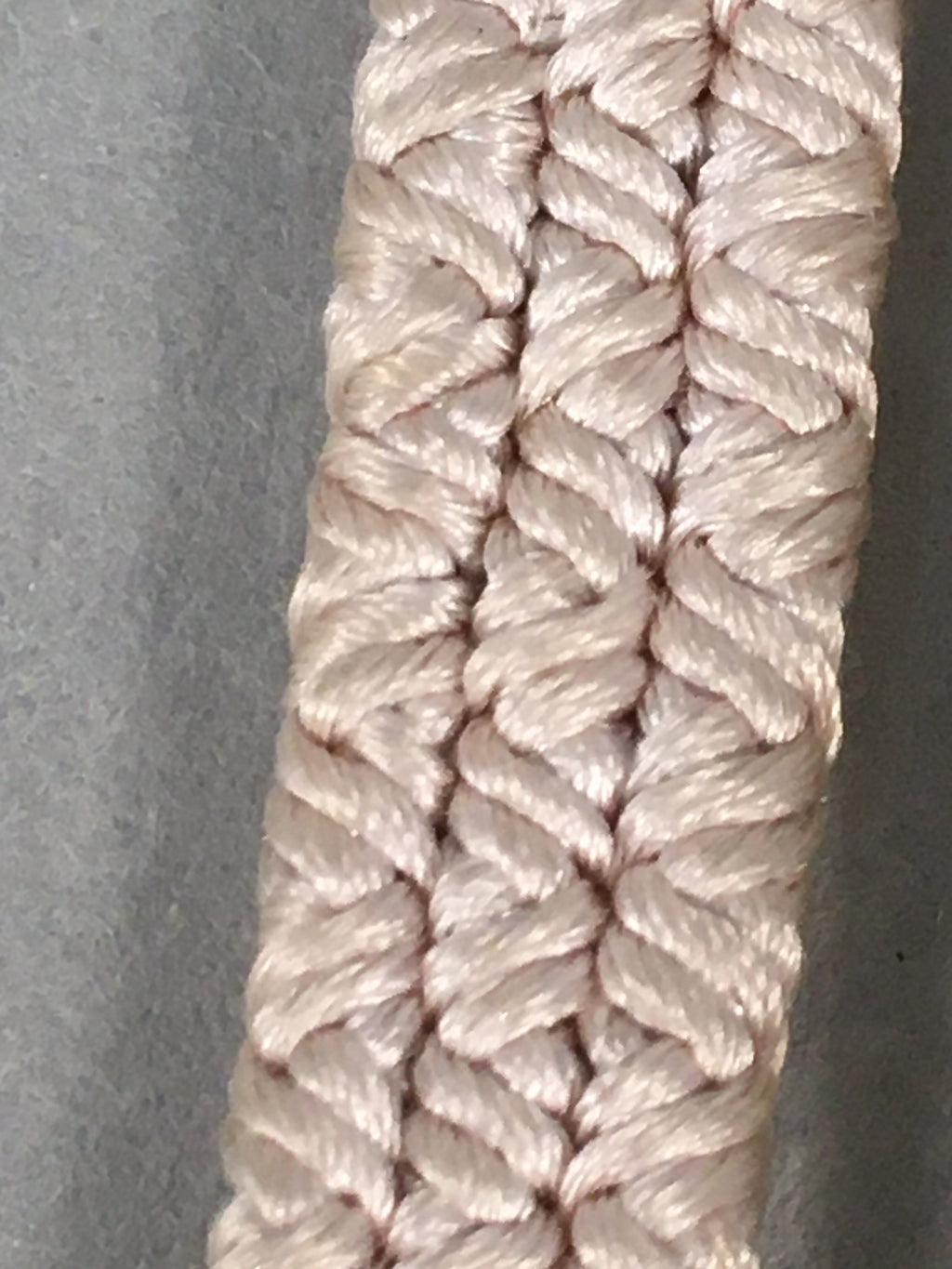 Japanese Haori-Himo Pair Kimono Accessory Silk Kumihimo Vtg 18cm Rope OJ153