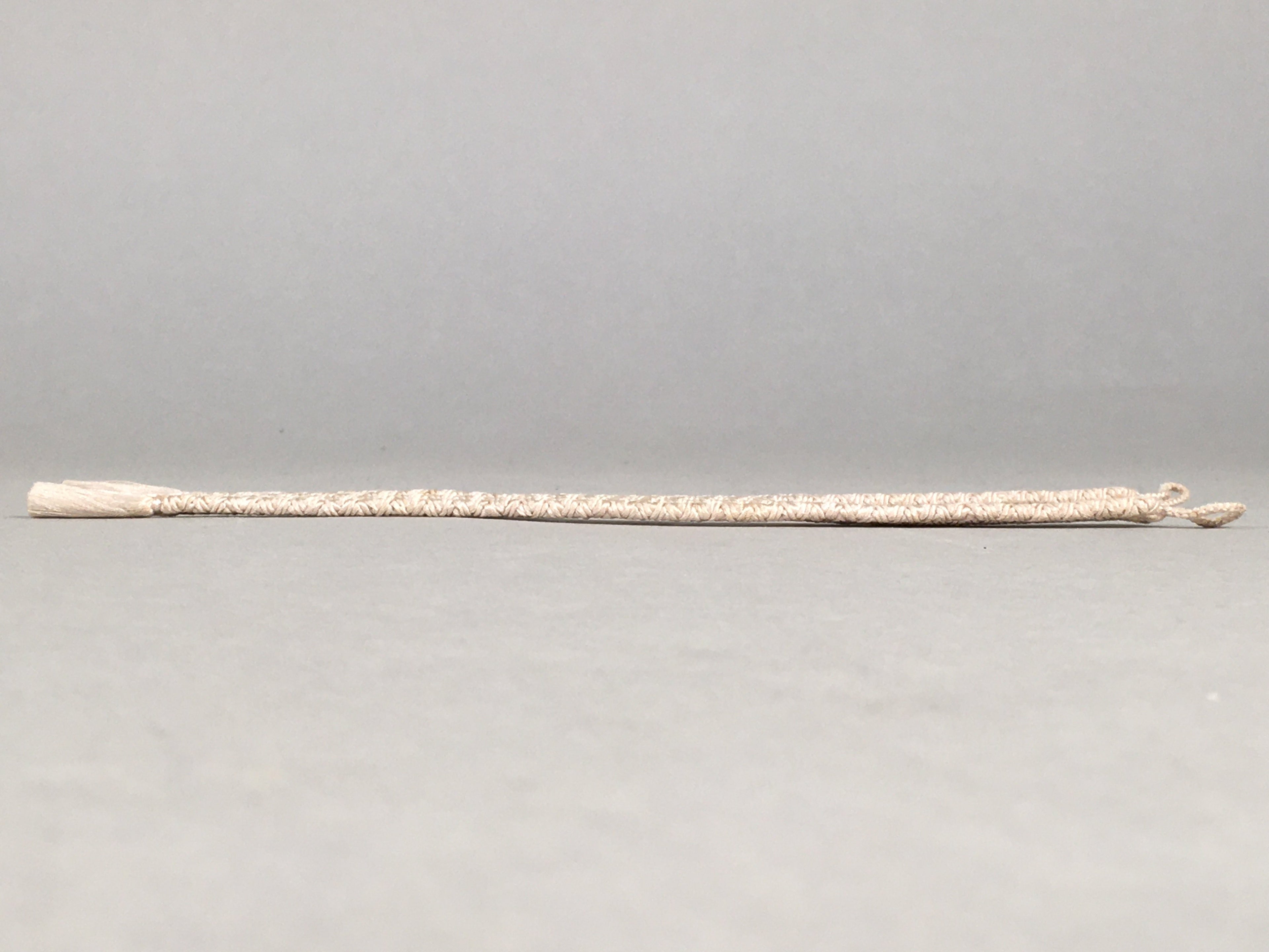 Japanese Haori-Himo Pair Kimono Accessory Silk Kumihimo Vtg 18cm Rope OJ153