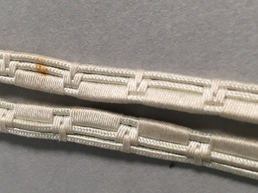 Japanese Haori-Himo Pair Kimono Accessory Silk Kumihimo Vtg 18cm Rope OJ154