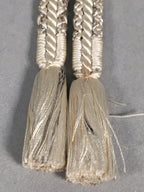 Japanese Haori-Himo Pair Kimono Accessory Silk Kumihimo Vtg 18cm Rope OJ158