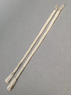 Japanese Haori-Himo Pair Kimono Accessory Silk Kumihimo Vtg 18cm Rope OJ158