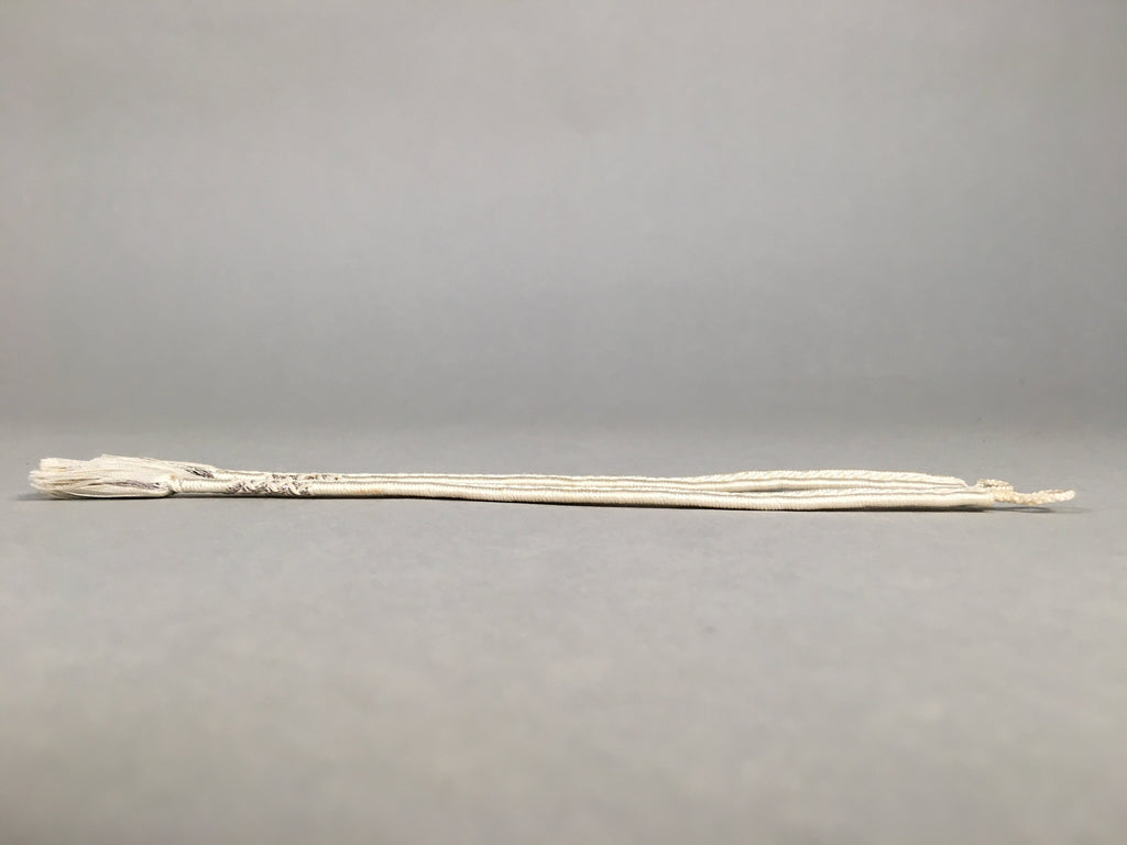 Japanese Haori-Himo Pair Kimono Accessory Silk Kumihimo Vtg 18cm Rope OJ158