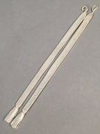 Japanese Haori-Himo Pair Kimono Accessory Silk Kumihimo Vtg 18cm Rope OJ159