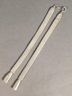 Japanese Haori-Himo Pair Kimono Accessory Silk Kumihimo Vtg 18cm Rope OJ159