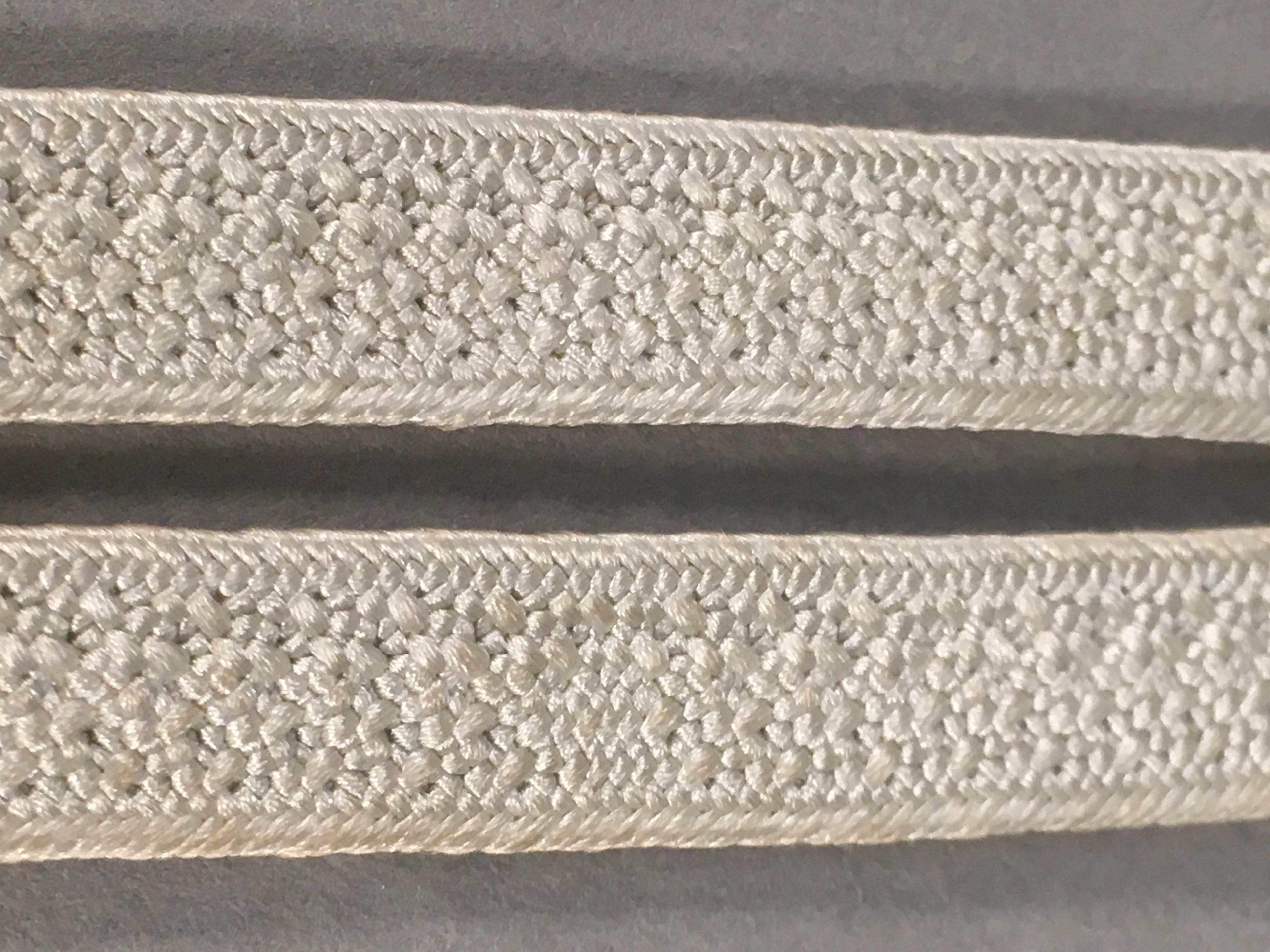 Japanese Haori-Himo Pair Kimono Accessory Silk Kumihimo Vtg 18cm Rope OJ159