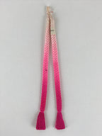 Japanese Haori Himo Ties Kimono Jacket Kimono Accessory Silk White Pink OJ187