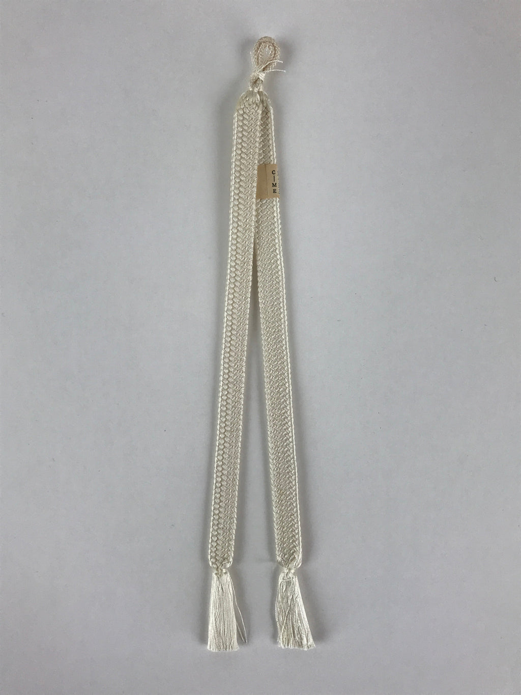 Japanese Haori Himo Ties Kimono Jacket Kimono Accessory Silk White String OJ180