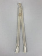 Japanese Haori Himo Ties Kimono Jacket Kimono Accessory Silk White String OJ180