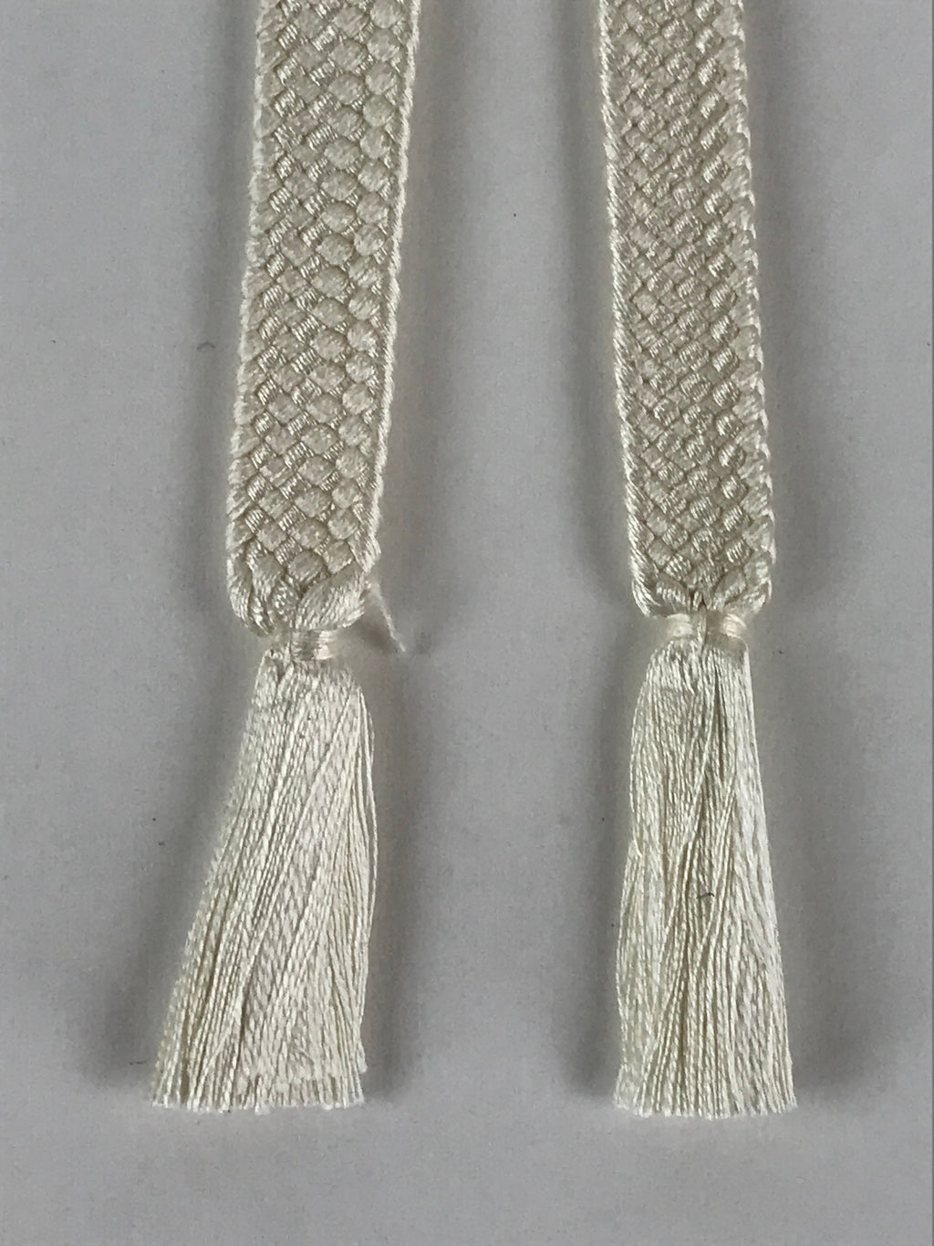 Japanese Haori Himo Ties Kimono Jacket Kimono Accessory Silk White String OJ180