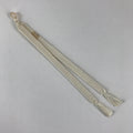 Japanese Haori Himo Ties Kimono Jacket Kimono Accessory Silk White String OJ180