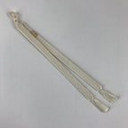 Japanese Haori Himo Ties Kimono Jacket Kimono Accessory Silk White String OJ180