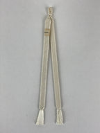 Japanese Haori Himo Ties Kimono Jacket Kimono Accessory Silk White String OJ181