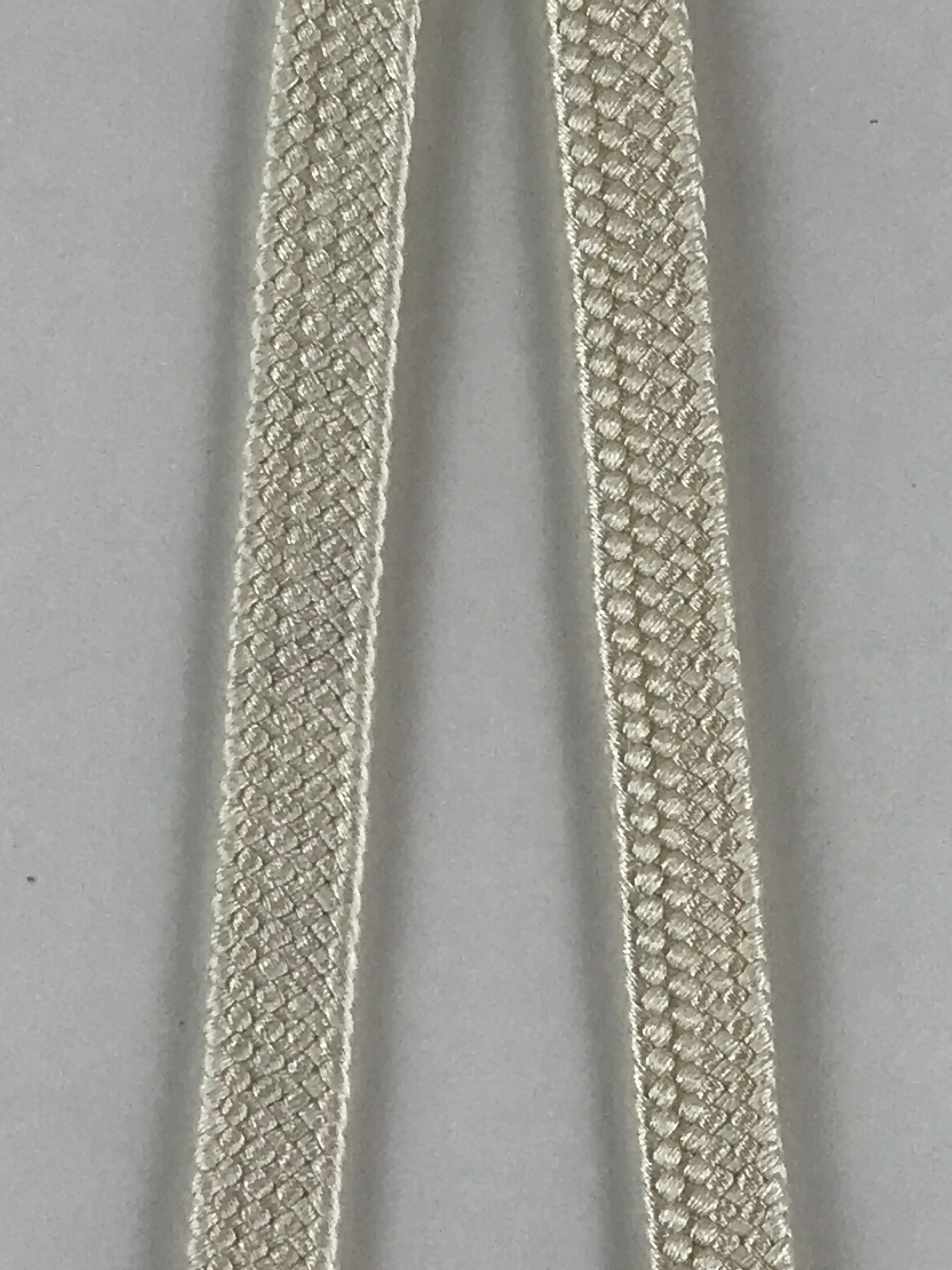 Japanese Haori Himo Ties Kimono Jacket Kimono Accessory Silk White String OJ181