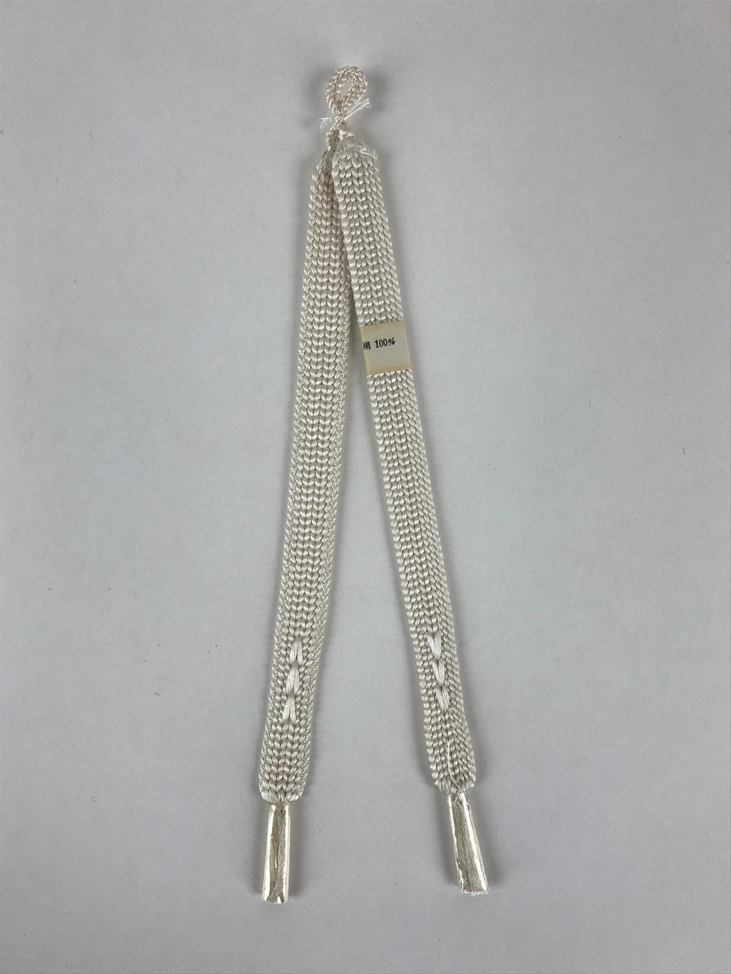 Japanese Haori Himo Ties Kimono Jacket Kimono Accessory Silk White String OJ184