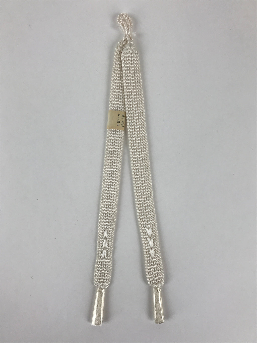 Japanese Haori Himo Ties Kimono Jacket Kimono Accessory Silk White String OJ184