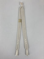 Japanese Haori Himo Ties Kimono Jacket Kimono Accessory Silk White String OJ184