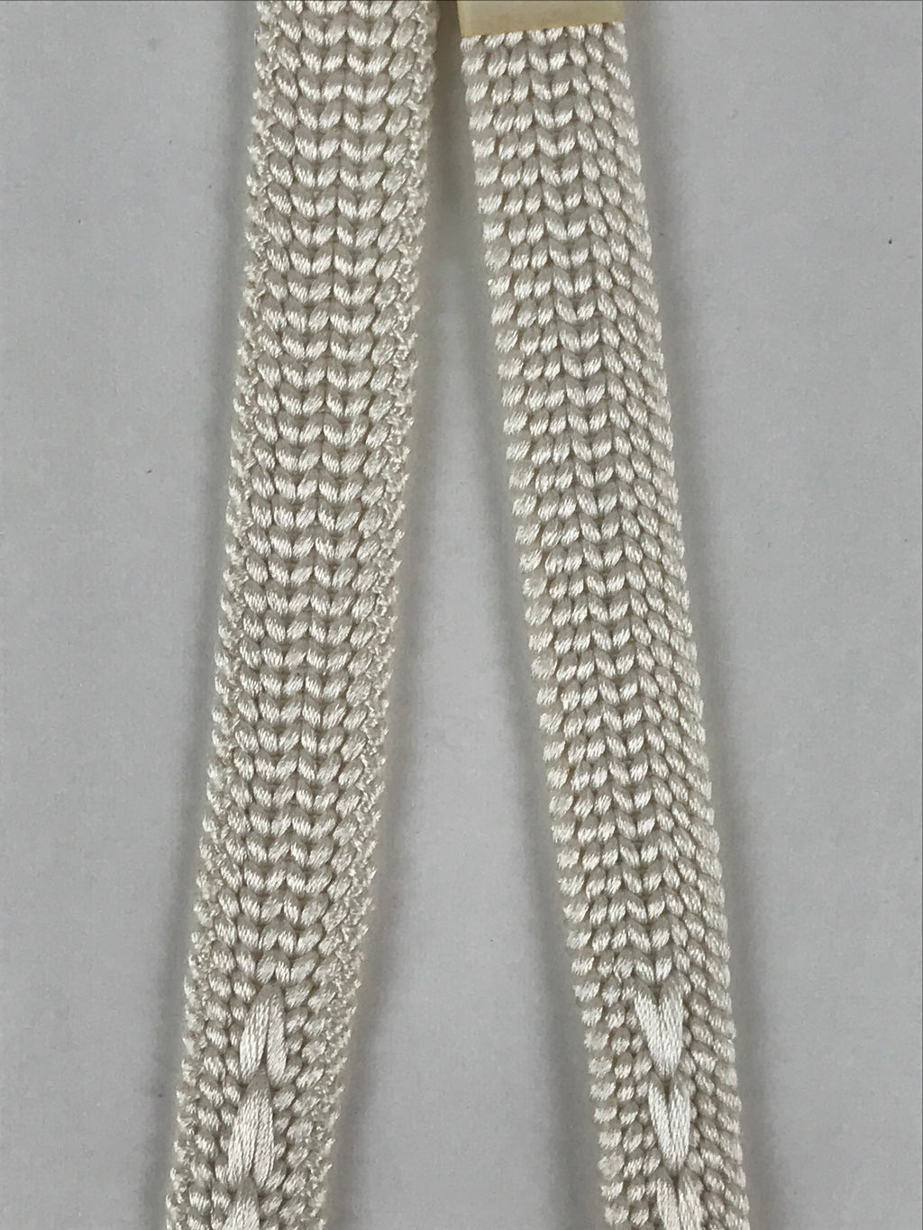 Japanese Haori Himo Ties Kimono Jacket Kimono Accessory Silk White String OJ184