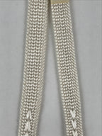 Japanese Haori Himo Ties Kimono Jacket Kimono Accessory Silk White String OJ184