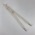 Japanese Haori Himo Ties Kimono Jacket Kimono Accessory Silk White String OJ184