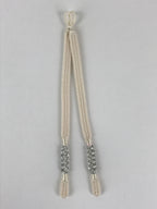 Japanese Haori Himo Ties Kimono Jacket Kimono Accessory Silk White String OJ185