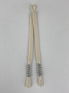 Japanese Haori Himo Ties Kimono Jacket Kimono Accessory Silk White String OJ185
