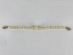 Japanese Haori Himo White Carved Beads Kimono Jacket Vtg Kimono Accessory OJ191