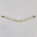 Japanese Haori Himo White Carved Beads Kimono Jacket Vtg Kimono Accessory OJ191