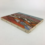 Japanese Hillside Village Oil Painting Picture Unframed Yoshihiro Hagino FL32