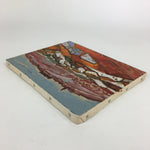 Japanese Hillside Village Oil Painting Picture Unframed Yoshihiro Hagino FL32