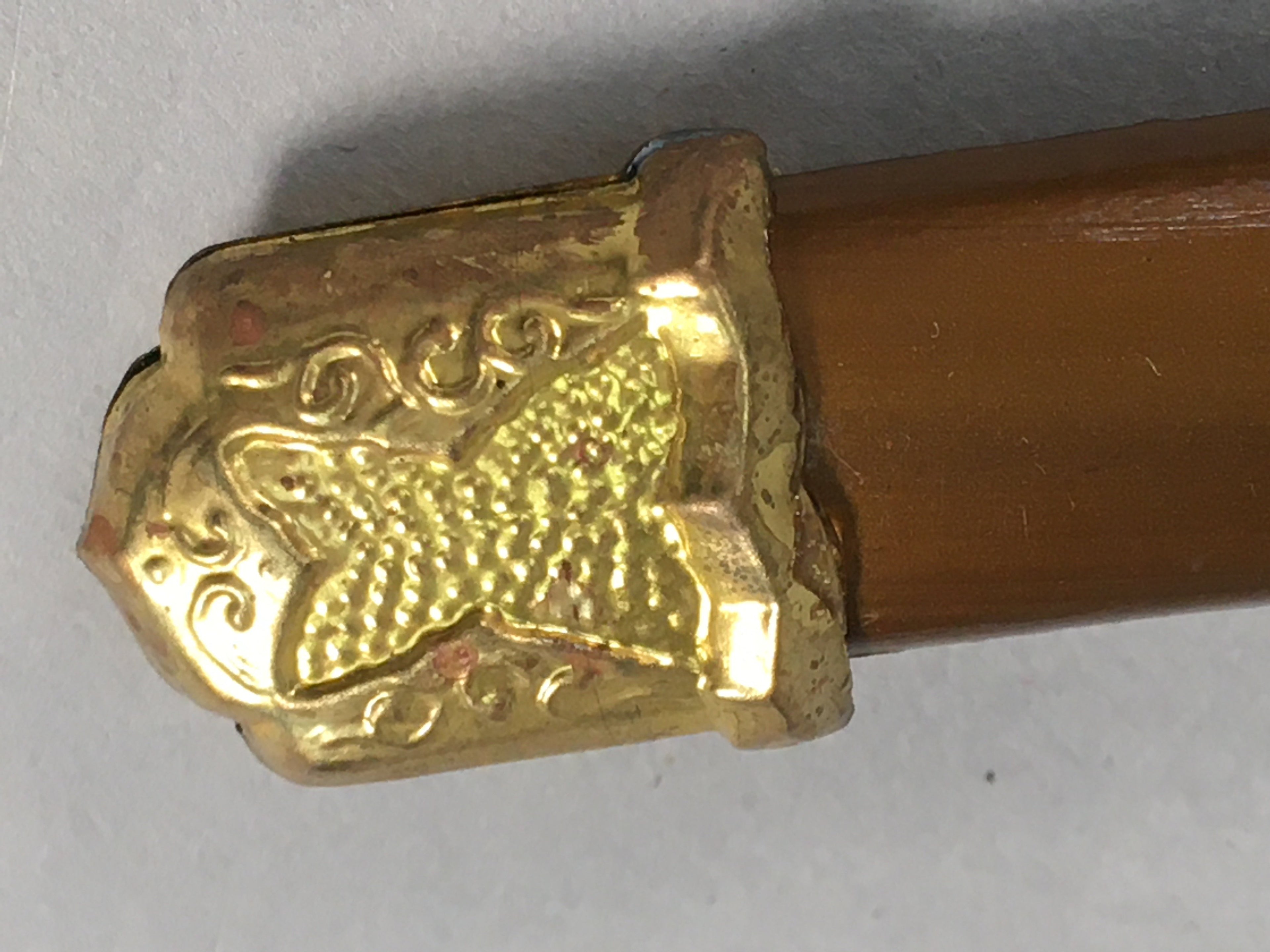 Japanese Hina Doll Accessory Vtg Sword Girls Day Festival ID313