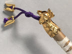 Japanese Hina Doll Accessory Vtg Sword Girls Day Festival Metal ID312