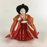 Japanese Hina Doll Court Lady Vtg Girls Day Decor Kimono Woman ID443