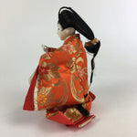 Japanese Hina Doll Court Lady Vtg Girls Day Decor Kimono Woman ID443