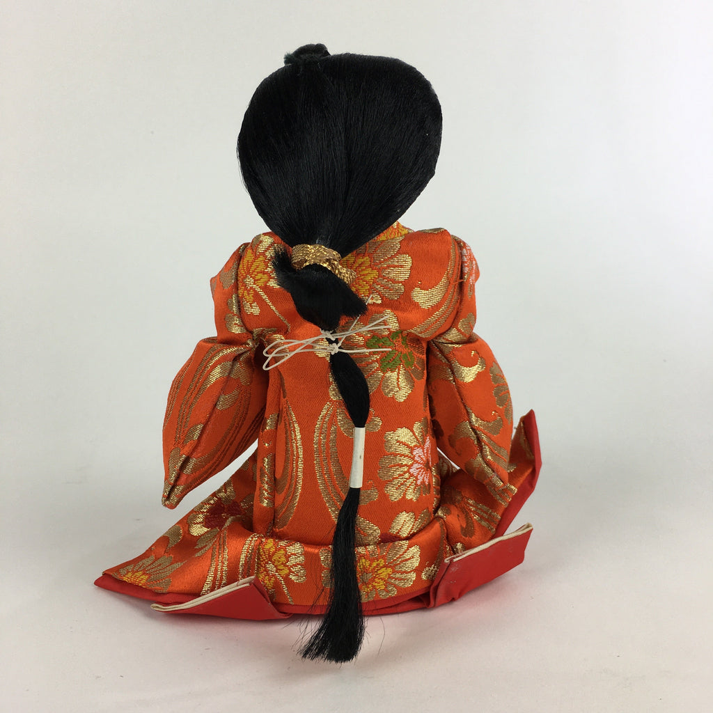 Japanese Hina Doll Court Lady Vtg Girls Day Decor Kimono Woman ID444