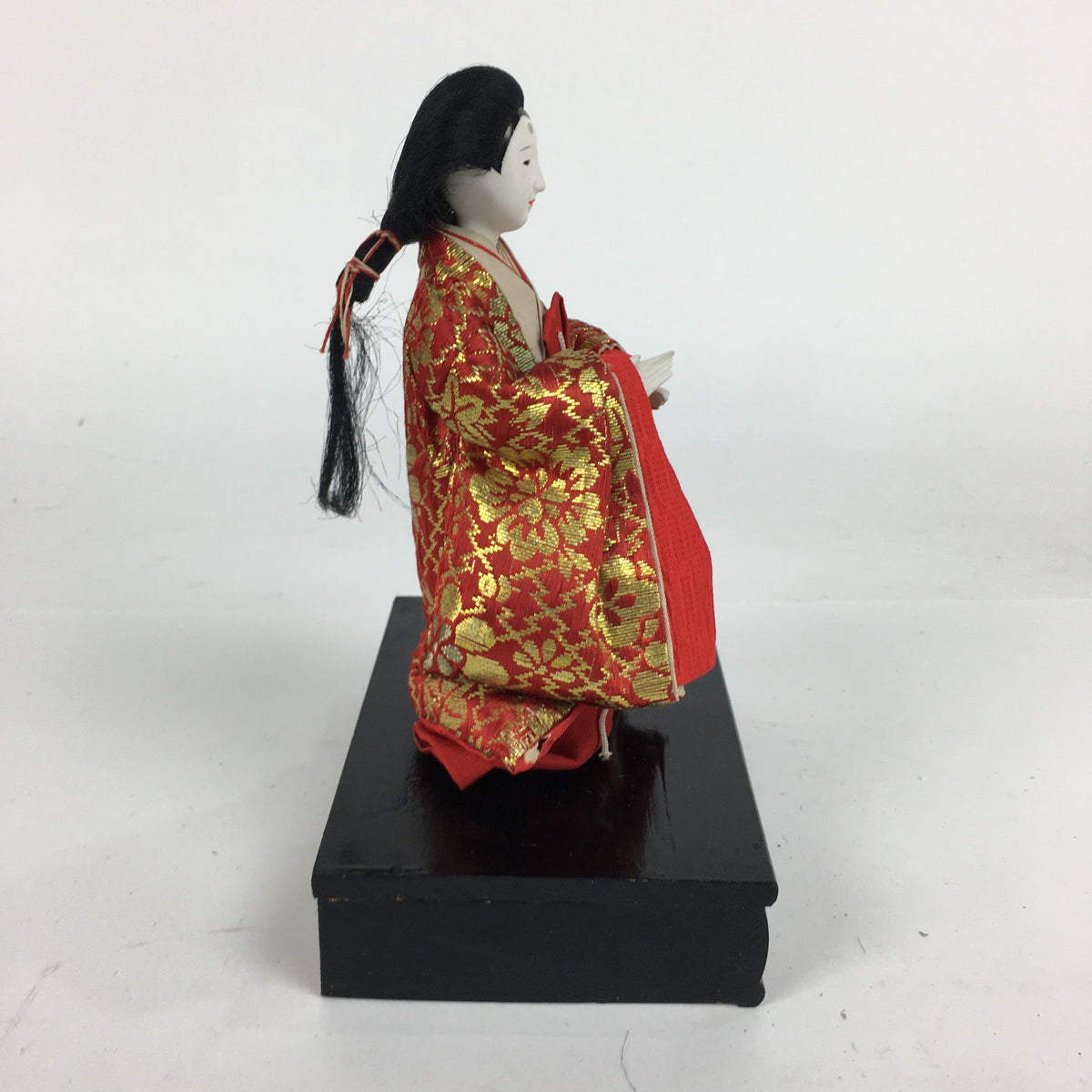 Japanese Hina Doll Court Lady Vtg Girls Day Decor Kimono Woman San-nin ...