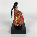 Japanese Hina Doll Court Lady Vtg Girls Day Decor Kimono Woman San-nin-kanjo ID3