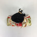 Japanese Hina Doll Court Lady Vtg Girls Day Decor Kimono Woman Sitting ID442