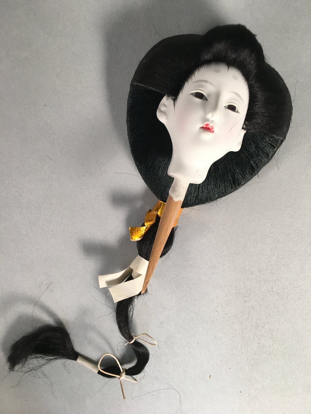 Japanese Hina Doll Court Lady Vtg Girls Day Decor Kimono Woman Standing ID295