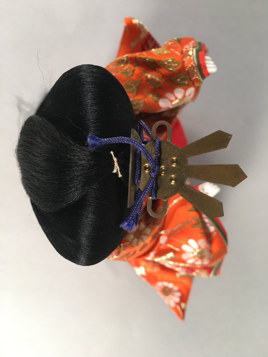 Japanese Hina Doll Court Lady Vtg Girls Day Decor Kimono Woman Standing ID298