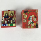 Japanese Hina Doll Decoration Vtg Miniature Size Matchmaking Amulet JK298