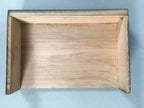 Japanese Hina Doll Furniture Base Throne Vtg Wooden Stand Gold Makie ID332