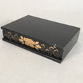 Japanese Hina Doll Furniture Base Throne Vtg Wooden Stand Gold Makie ID332