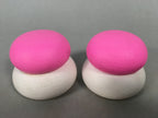Japanese Hina Doll Furniture Rice Cake Pair Vtg Wood Offering Round ID350
