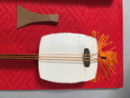 Japanese Hina Doll Furniture Vtg Wooden Harp Koto Shamisen Stand ID348