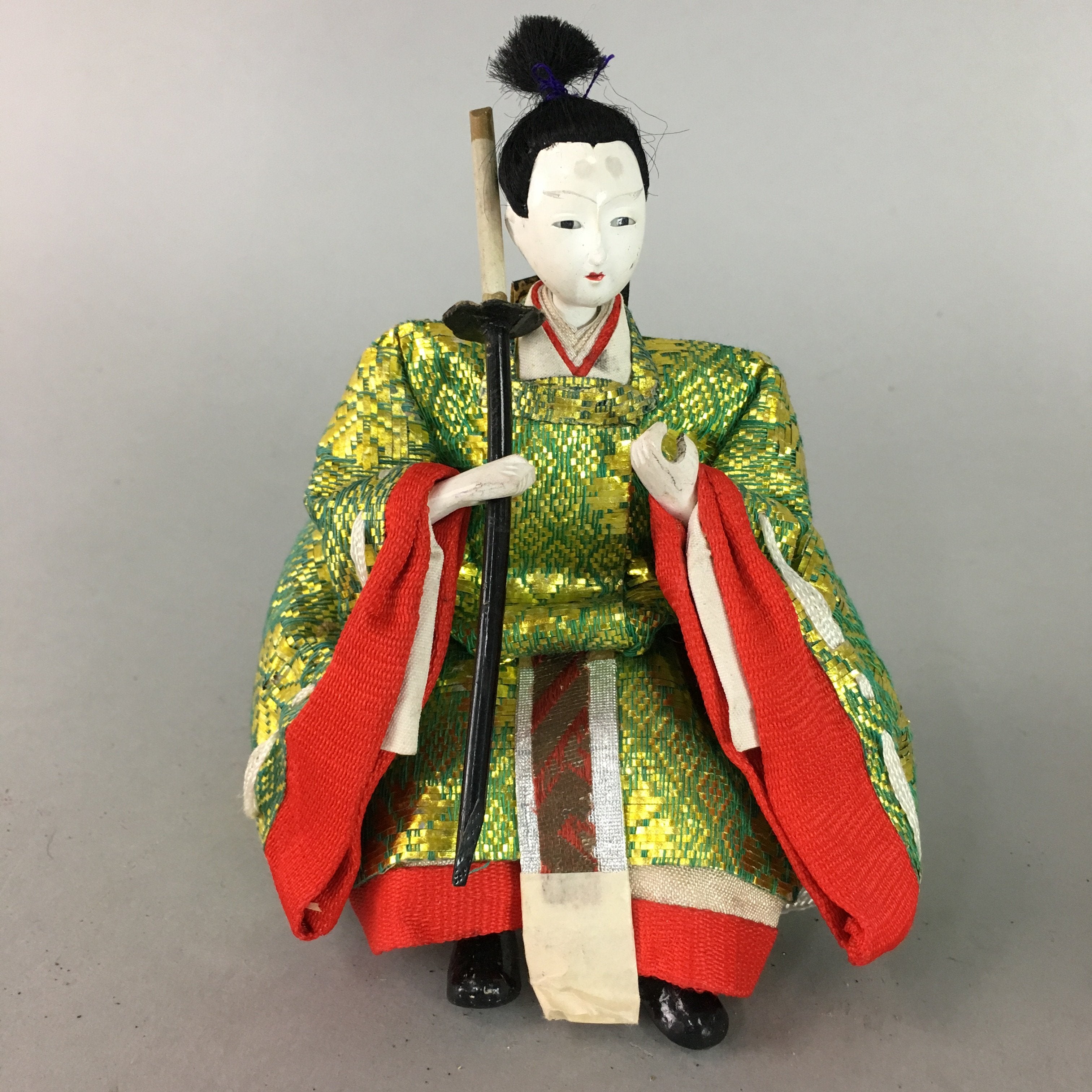 Japanese Hina Doll Guard Samurai Vtg Girls Day Decor Kimono Man ID249 |  Online Shop | Authentic Japan Antiques, image size:3024x3024