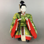 Japanese Hina Doll Guard Samurai Vtg Girls Day Decor Kimono Man ID249